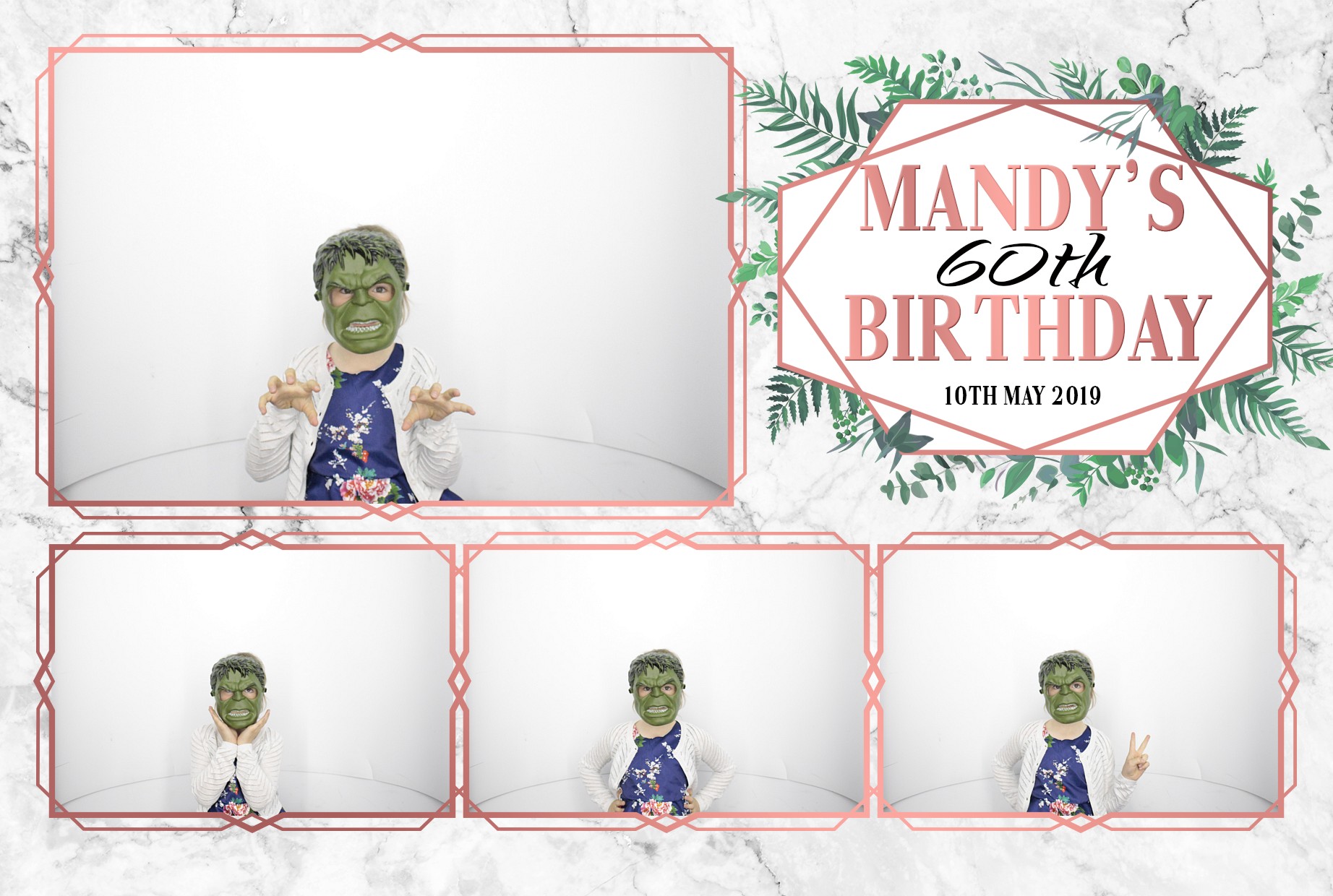 Mandy's 60th  Birthday Party | View more photos from the event at gallery.myphotoboothexperience.co.uk/u/MyPhotoBoothExperienceLtd/Mandys-60th-Birthday-Party